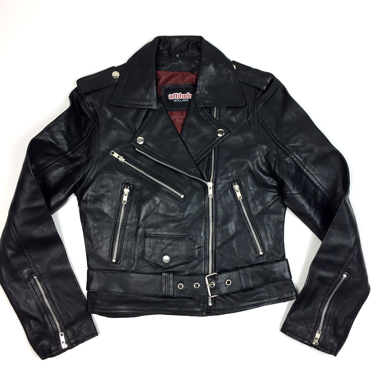 Attitude Holland Attitude Holland Leren jacket Lamb Marlon Attitude Holland Attitude Holland Leren jacket Lamb Marlon